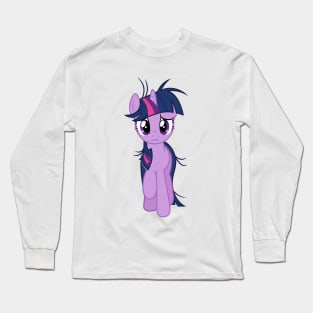 Messy mane Twilight Sparkle trotting 1 Long Sleeve T-Shirt